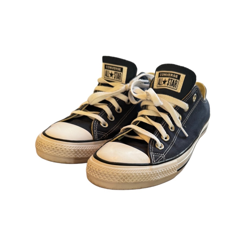 Converse All Stars Navy and White Sneakers